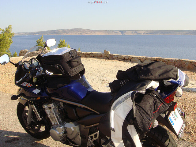 Die Bandit an der Adria im Fotoalbum Kroatien Motorradtour