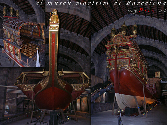 Königliche Schiffswerft von Barcelona im Fotoalbum museum maritim de Barcelona