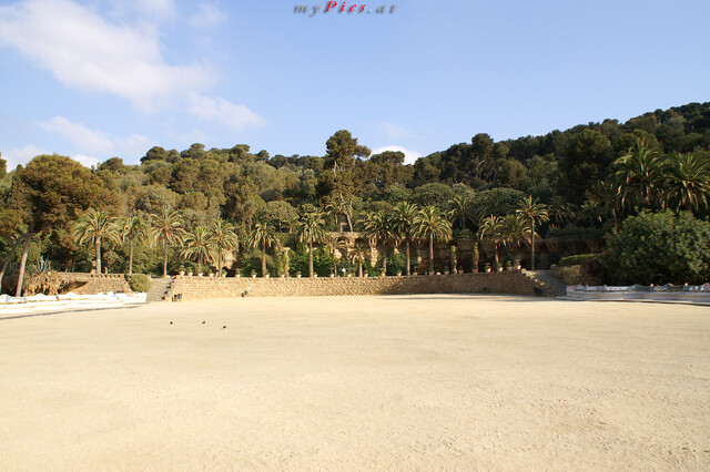 Terrassenplatz im Fotoalbum Antoni Gaudi