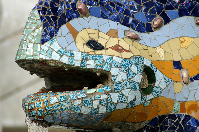 Park Güell Salamander im Fotoalbum Antoni Gaudi