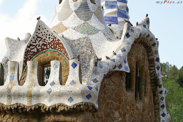 Park Güell Pförtnerhaus im Fotoalbum Antoni Gaudi