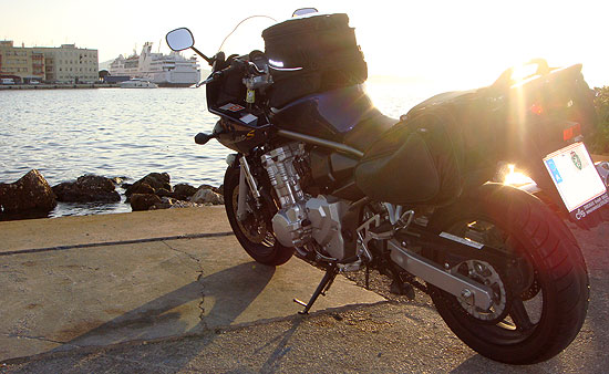 Bei der Kroatien Motorradtour in Zadar angekommen