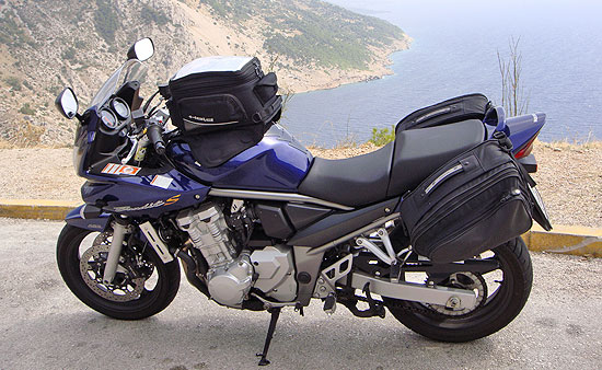 Motorrad auf Kroatien Tour