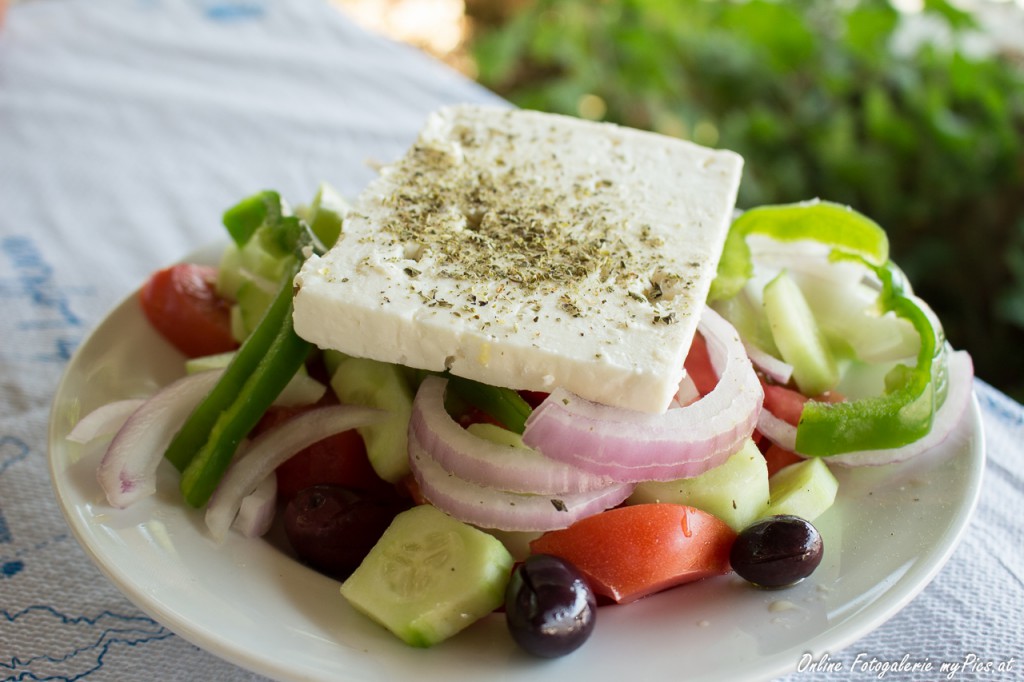 Griechischer Salat Foodfotografie
