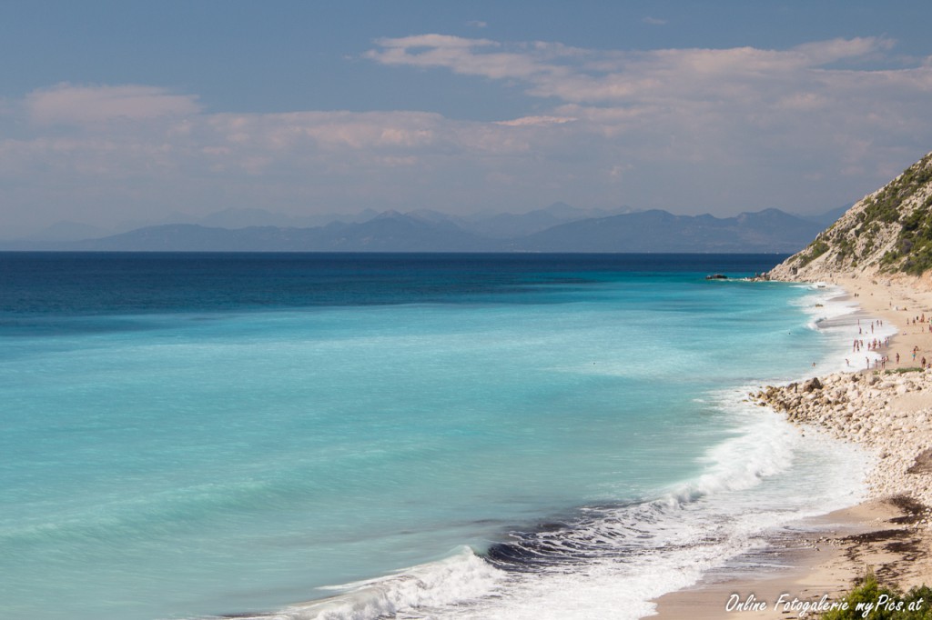 Urlaufbsfoto Lefkas Griechenland Strand