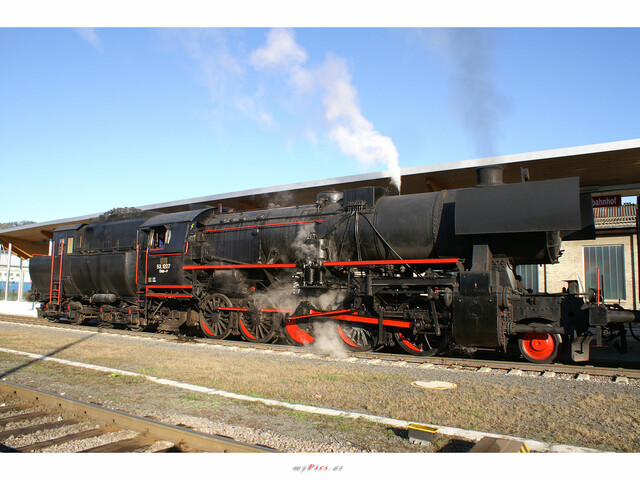 Seitenansicht Dampflok 52.1227 im Fotoalbum Eisenbahn Fotos