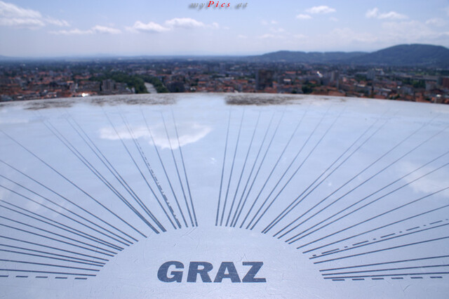 Graz Tafel - Hier geht es nach ... im Fotoalbum Grazer Schloßberg Fotos