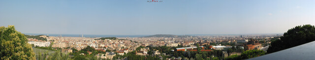 Barcelona Panorama im Fotoalbum Barcelona Fotos