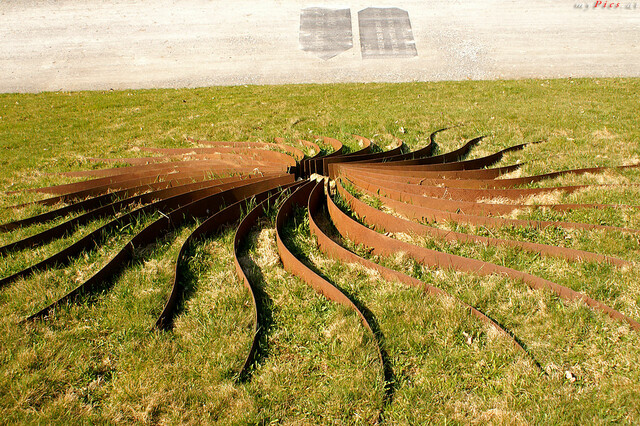 Sole d'acciaio von Ilija Šoškić im Fotoalbum Österreichischer Skulpturenpark