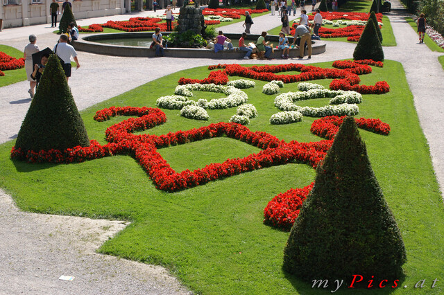 Schloss Mirabell Park im Fotoalbum Salzburg Stadt
