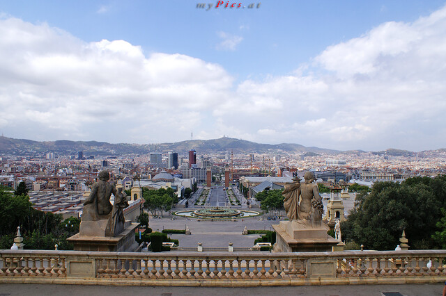 Barcelona im Fotoalbum Nationalmuseum