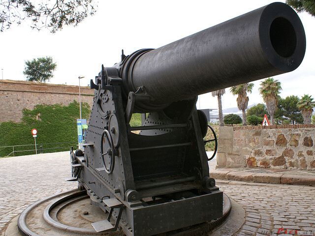 Artillerie im Fotoalbum Montjuic
