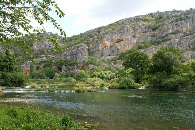 Roski slap Landschaft im Fotoalbum Krka Wasserfälle - Nationalpark