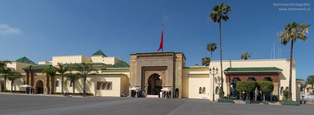 Königspalast Rabat Marokko